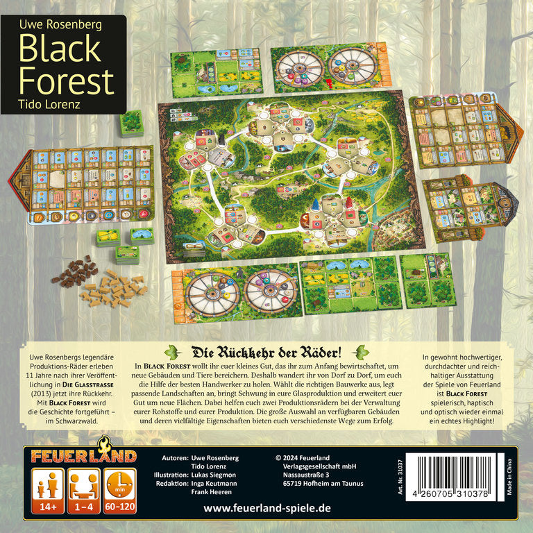 Board Game Black Forest (German Version)