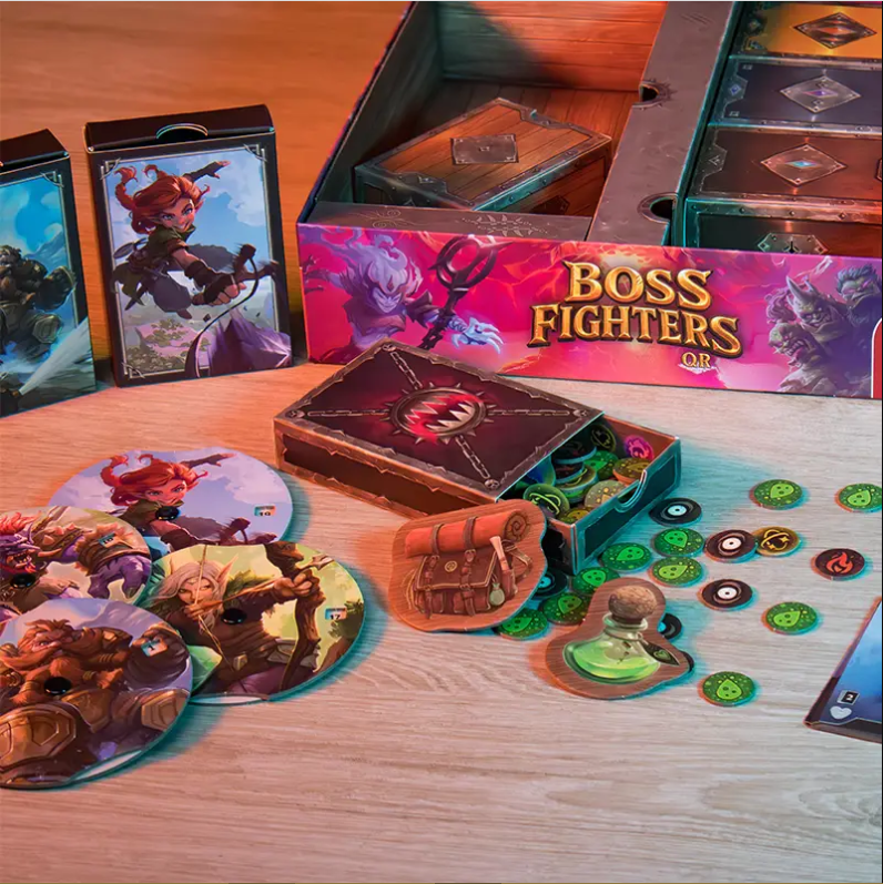 Brettspiel Boss Fighters (Deutsche Version)