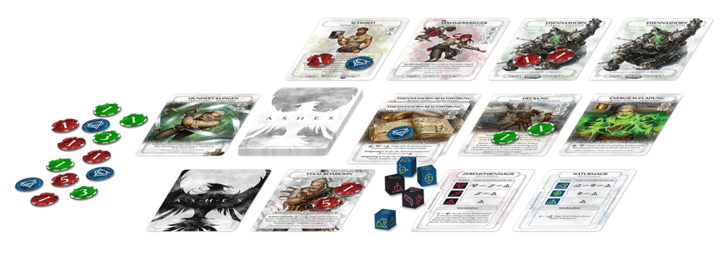 Brettspiel Ashes. Aufstieg der Phönixmagier (Deutsche Version)