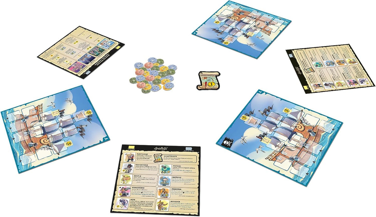Brettspiel Captain Flip (Deutsche Version)