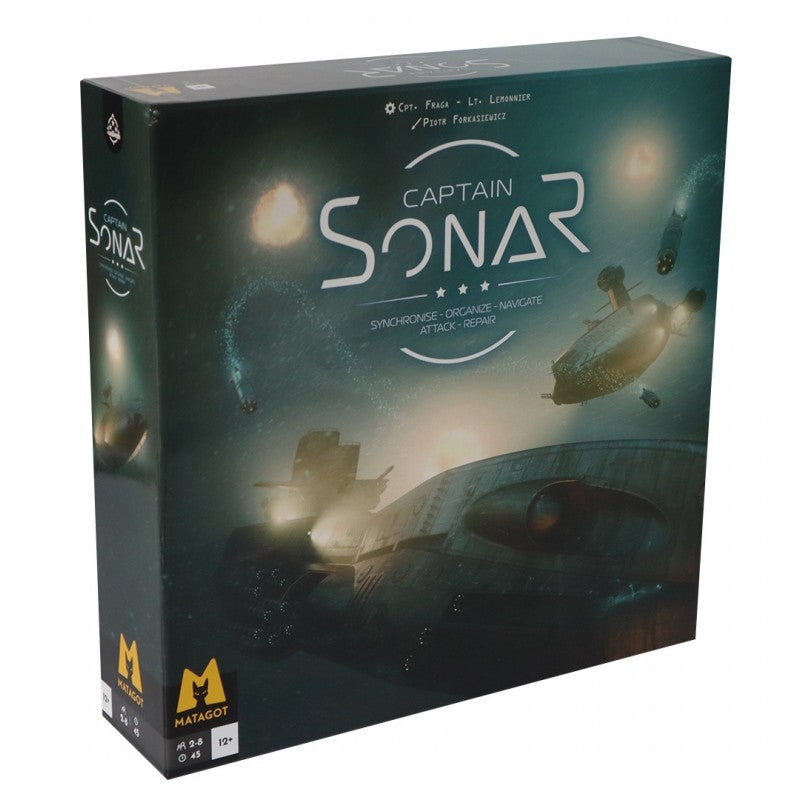 Board Game Captain Sonar. New Edition (English Version)