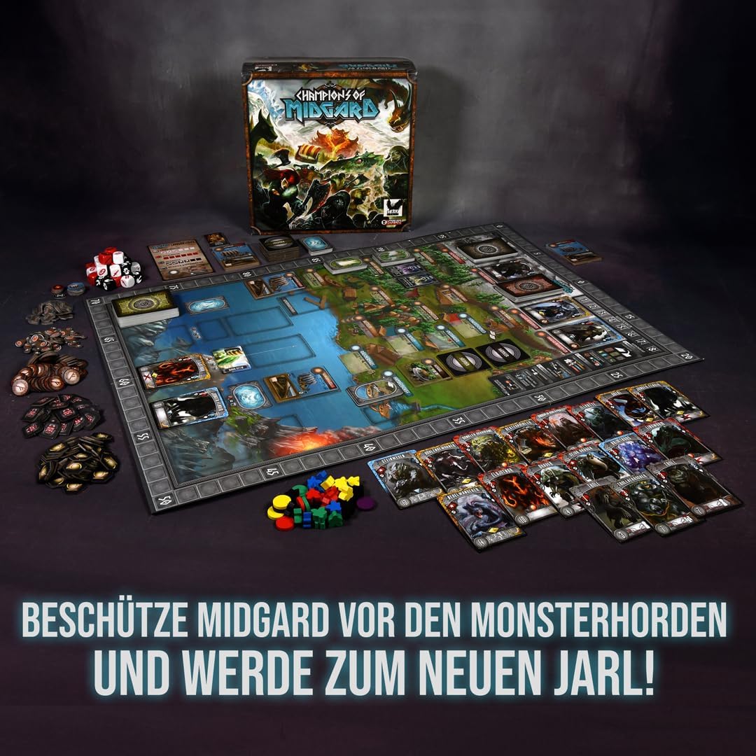 Board Game Champions of Midgard (German Version)