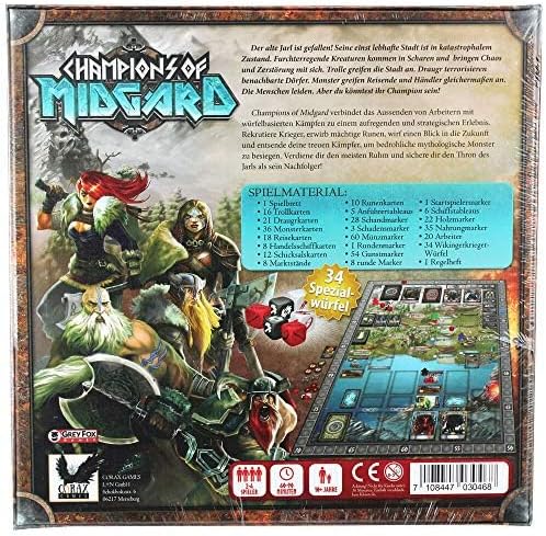 Board Game Champions of Midgard (German Version)
