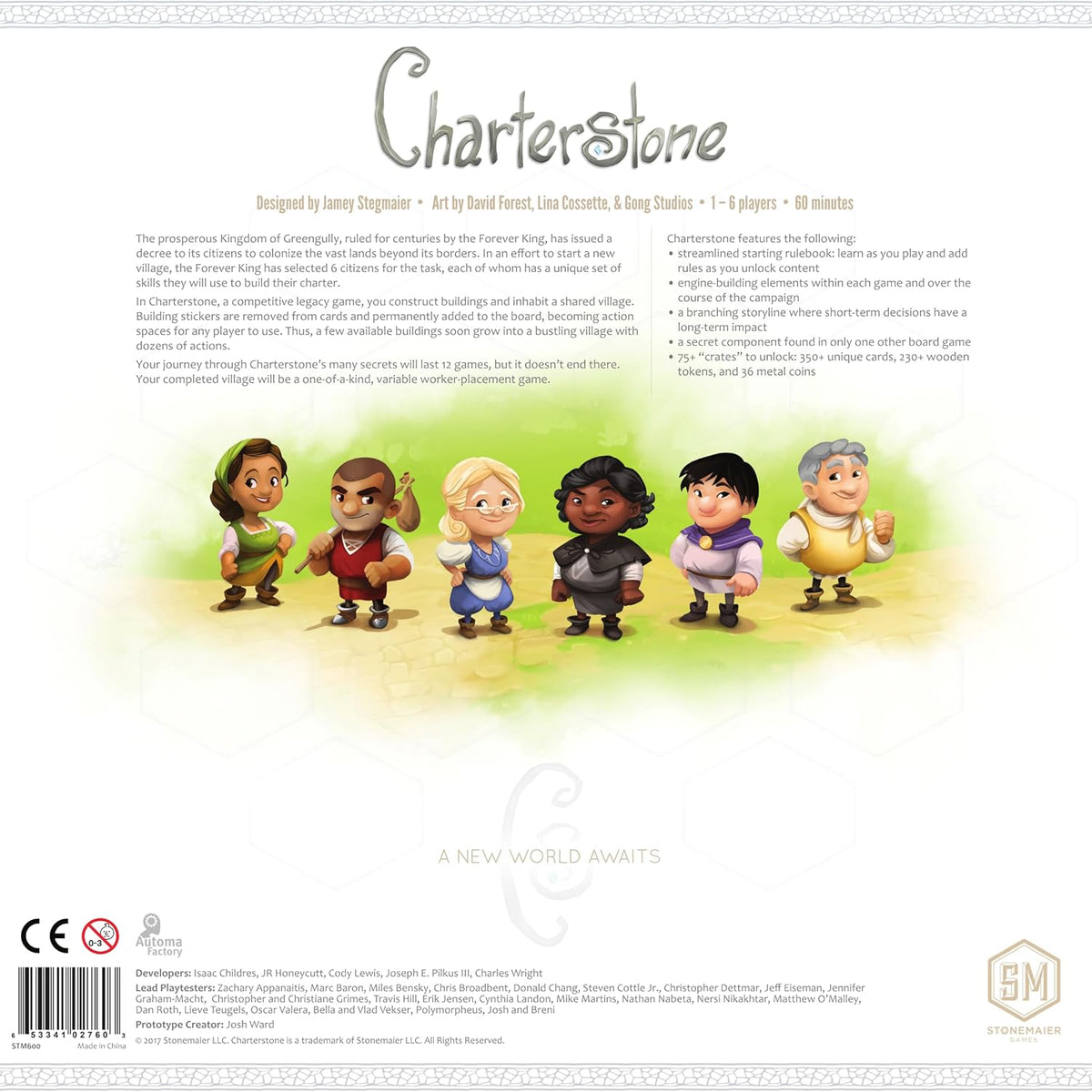 Brettspiel Charterstone (Englische Version)