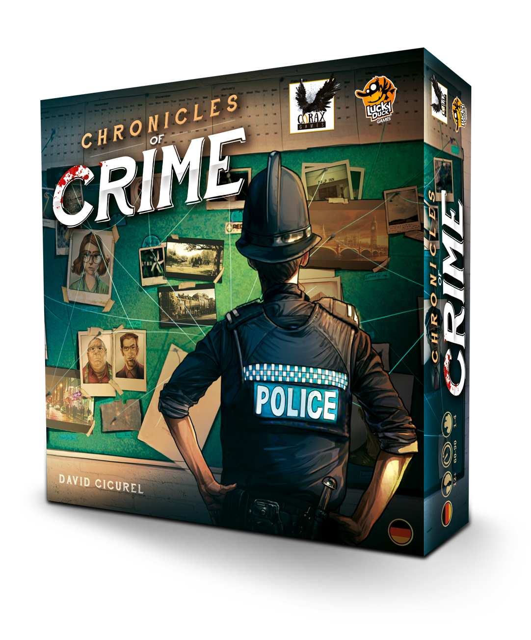 Board Game Chronicles of Crime (German Version)