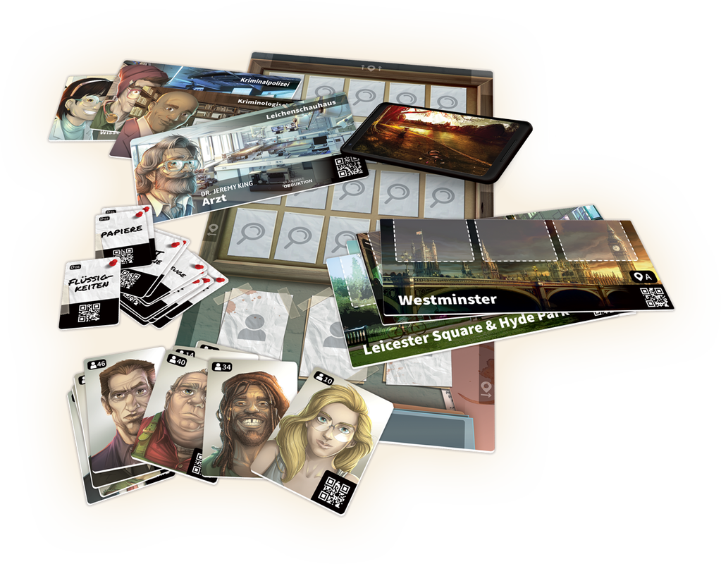 Board Game Chronicles of Crime (German Version)