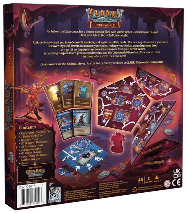 Erweiterung Clank. Catacombs. Underworld (Englische Version)