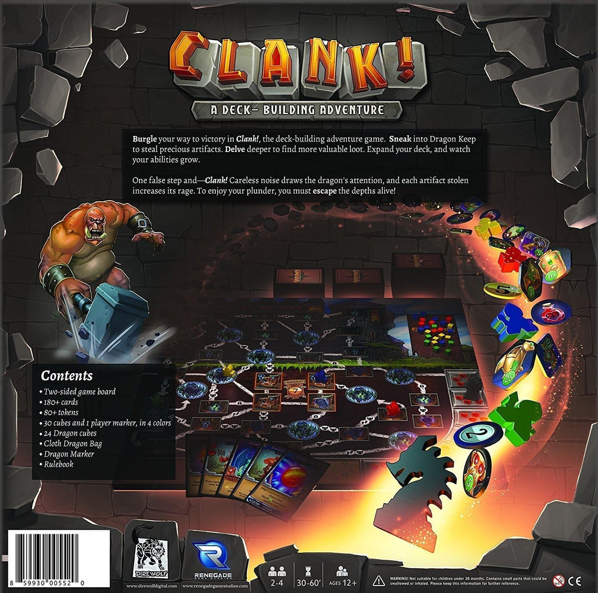 Brettspiel Clank! (Englische Version)