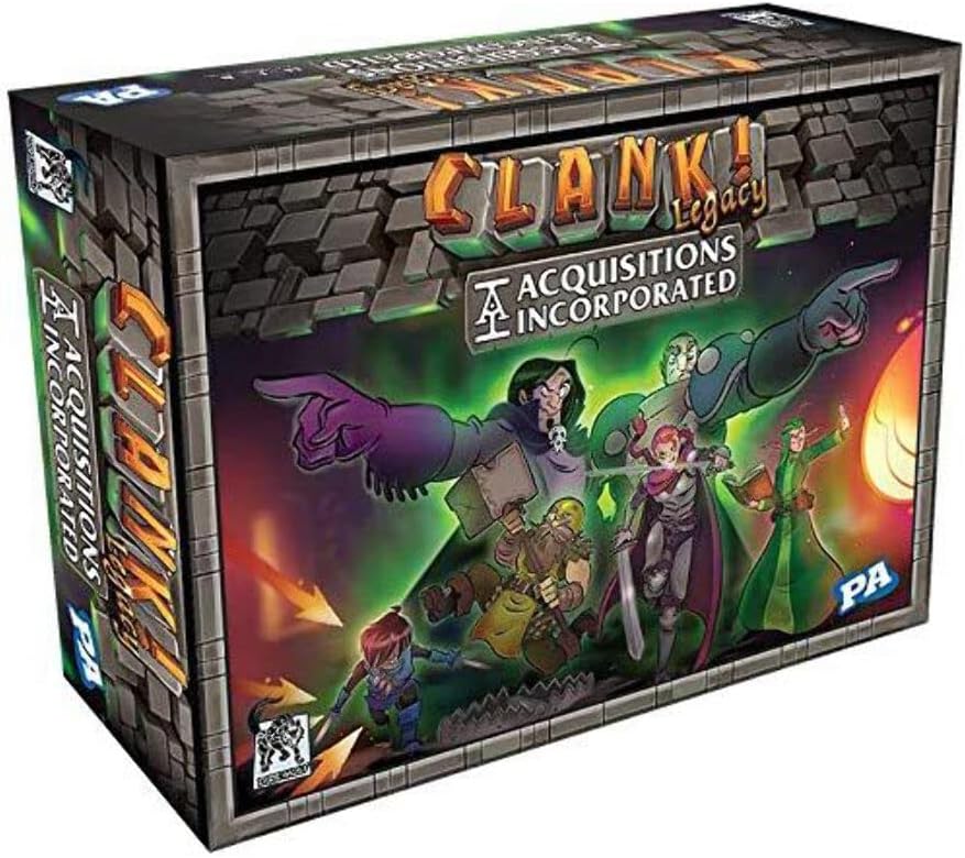 Board game Clank! Legacy. Acquisitions Incorporated (English Version)