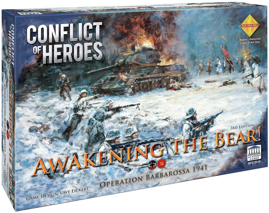 Brettspiel Conflict of Heroes. Awakening the Bear. Operation Barbarossa 1941. Third Edition (Englische Version)