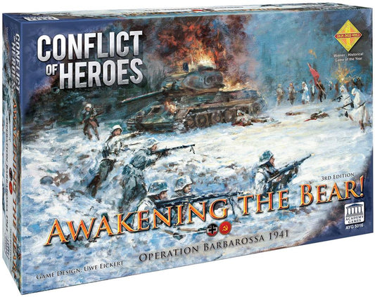 Brettspiel Conflict of Heroes. Awakening the Bear. Operation Barbarossa 1941. Third Edition (Englische Version)