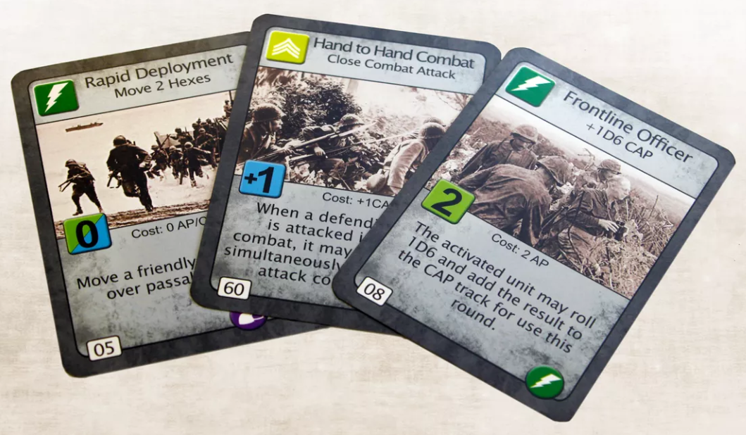 Brettspiel Conflict of Heroes. Guadalcanal Pacific 1942 (Englische Version)
