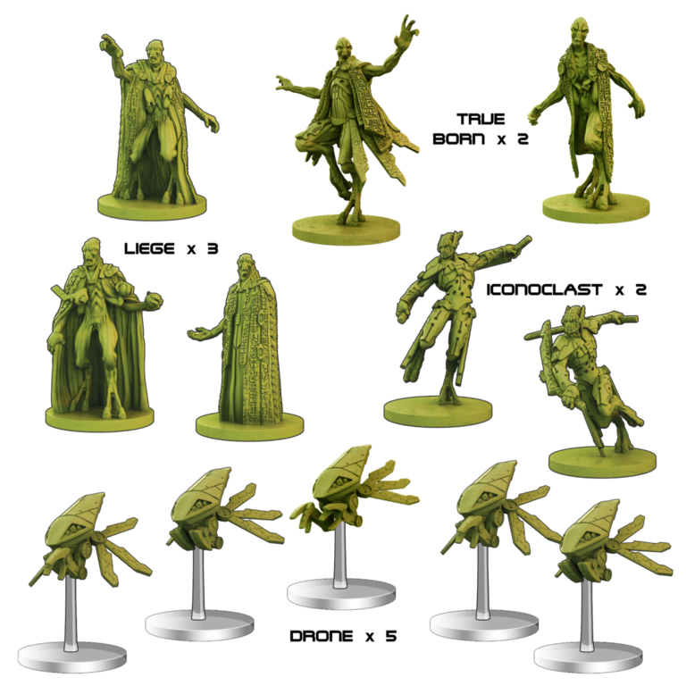 Brettspiel Core Space. First Born. Starter Set (Englische Version)