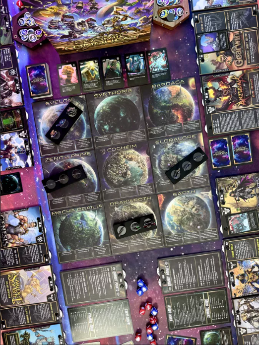Brettspiel Cosmic Conquest. Premium Edition (Englische Version)