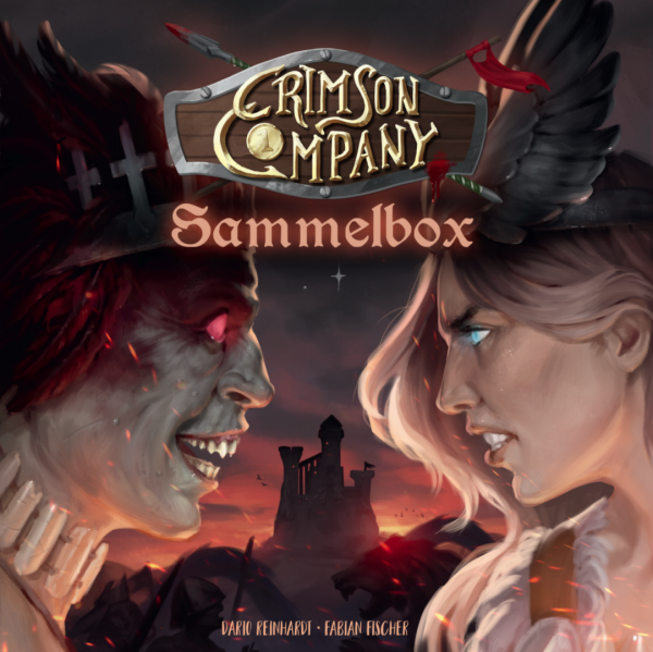 Crimson Company Board Game. Collector's Box (German Version)