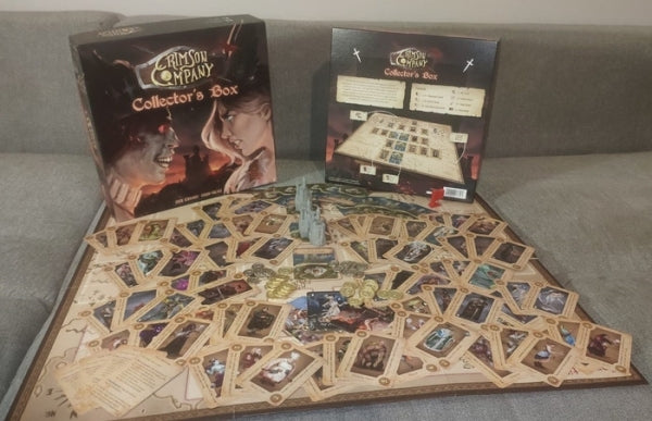 Crimson Company Board Game. Collector's Box (German Version)