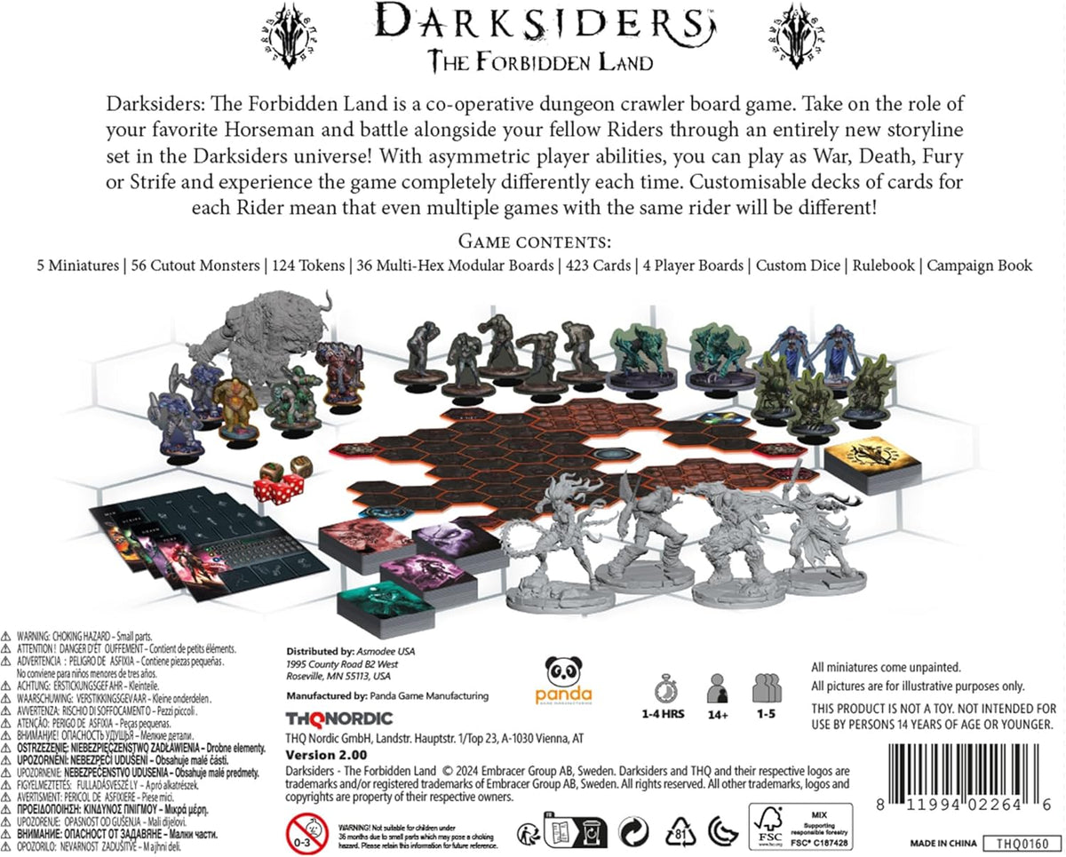 Brettspiel Darksiders. The Forbidden Land (Englische Version)