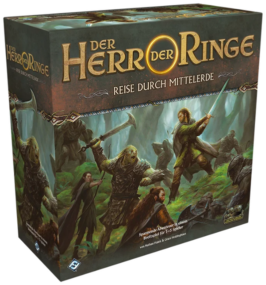 Board game The Lord of the Rings: Journeys in Middle-earth (German version)