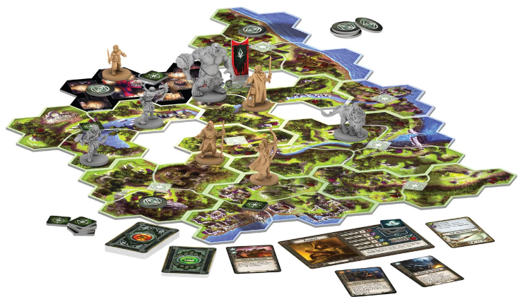 Brettspiel Der Herr der Ringe. Reise durch Mittelerde (Deutsche Version)