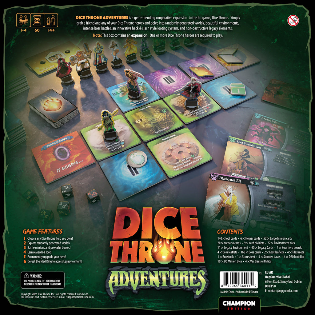 Erweiterung Dice Throne. Adventures (Englische Version)