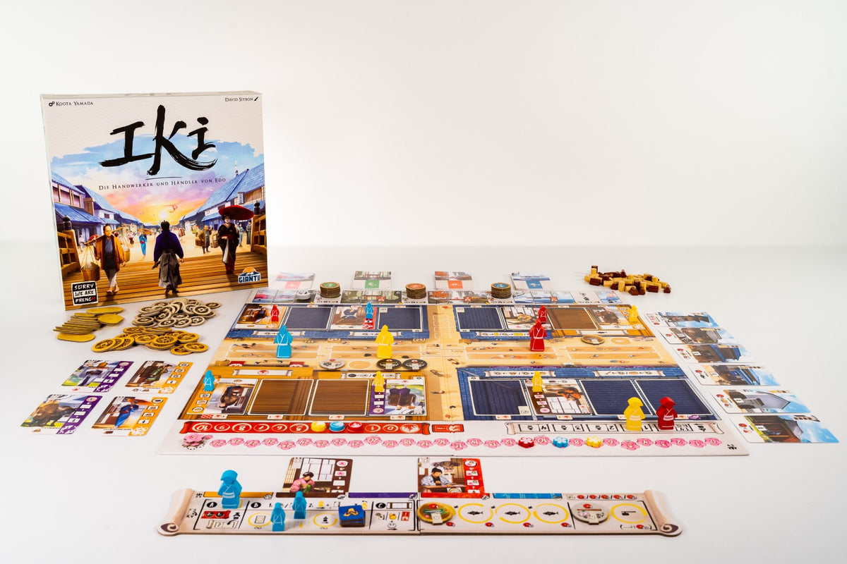 Brettspiel Die Handwerker und Händler von Edo (Deutsche Version)