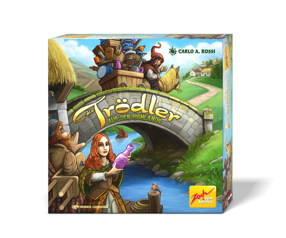 Brettspiel Die Trödler aus den Highlands (Deutsche Version)