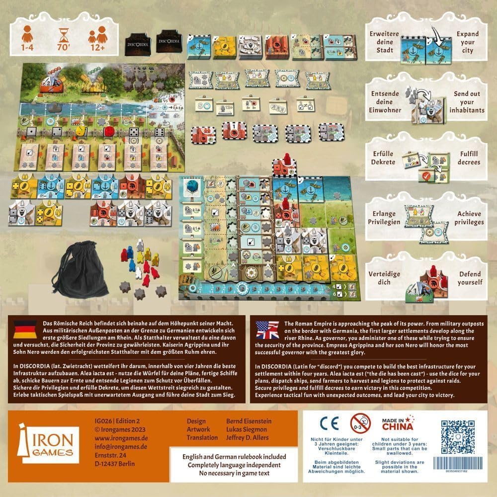 Board Game Discordia (German Version)