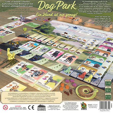 Brettspiel Dog Park. Ein Hund ist nie genug! (Deutsche Version)