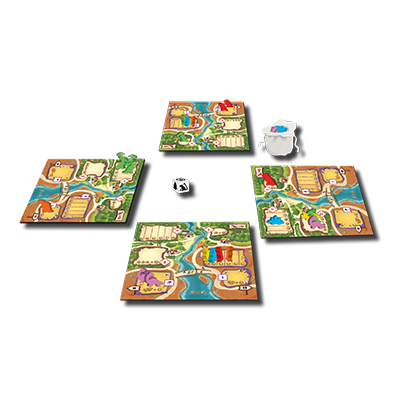 Brettspiel Draftosaurus (Deutsche Version)