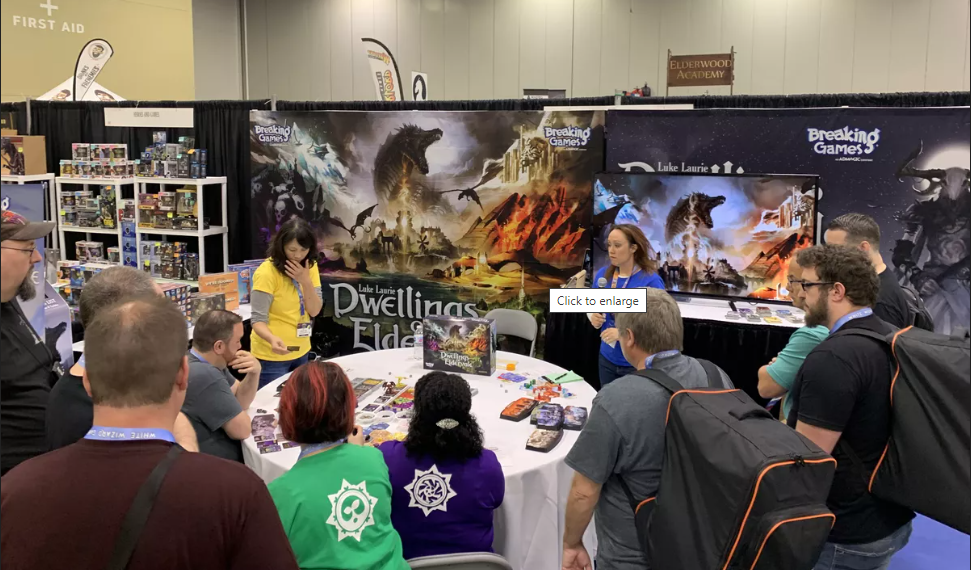 Board game Dwellings of Eldervale. Second Edition (English Version)