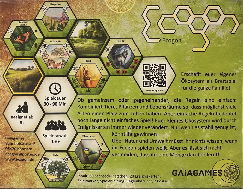 Brettspiel Ecogon. 10 Jahre Jubiläumsedition (Deutsche Version)