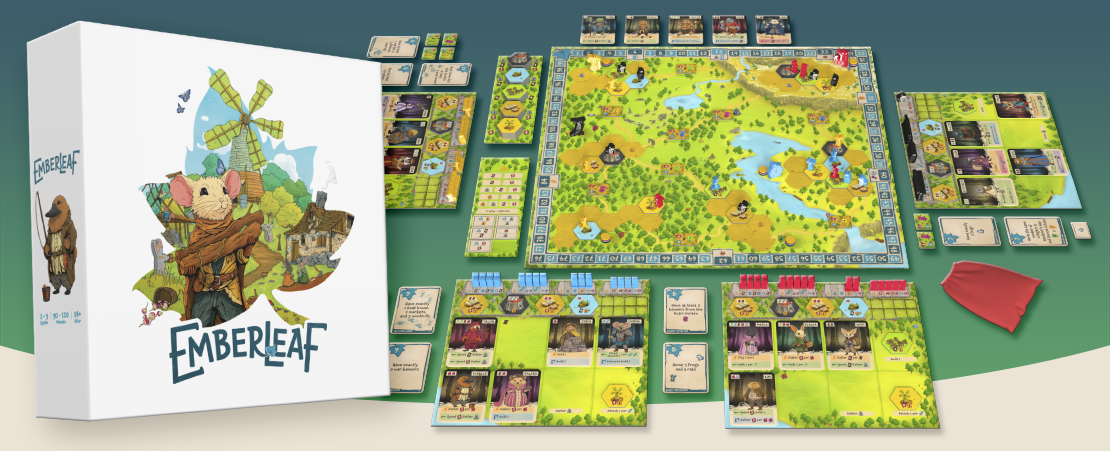 Brettspiel Emberleaf (Deutsche Version)
