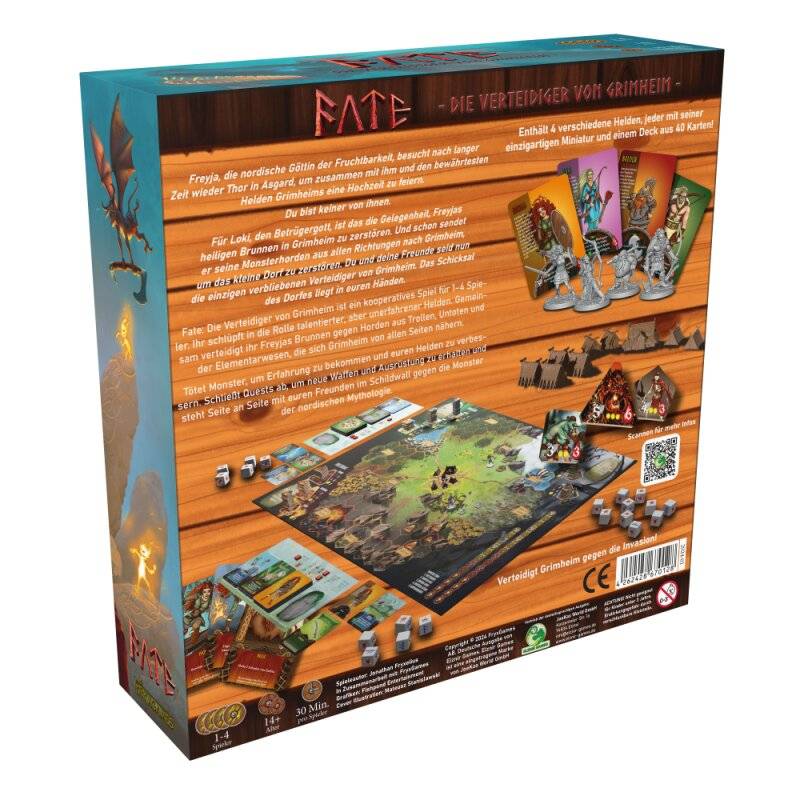 Brettspiel Fate. Die Verteidiger von Grimheim (Deutsche Version)
