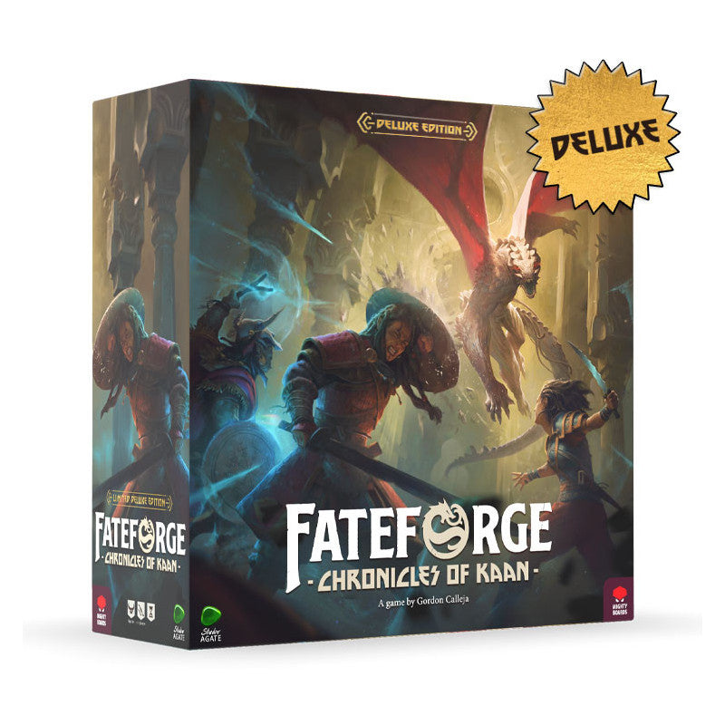 Brettspiel Fateforge. Chronicles of Kaan. Deluxe Edition (Englische Version)