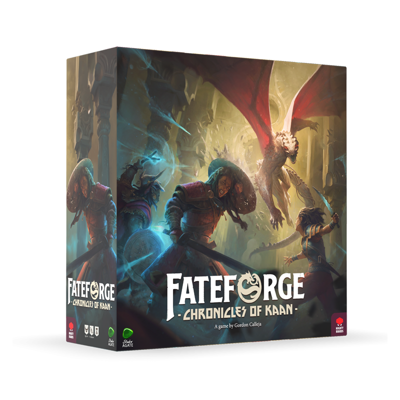 Brettspiel Fateforge. Chronicles of Kaan. Standard Edition (Englische Version)