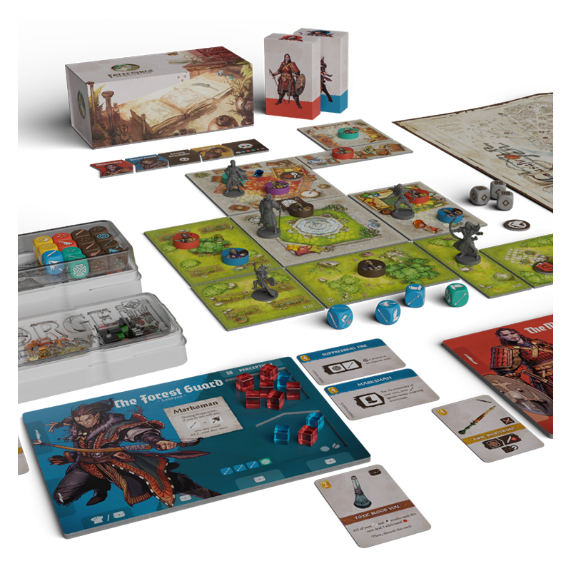 Brettspiel Fateforge. Chronicles of Kaan. Standard Edition (Englische Version)