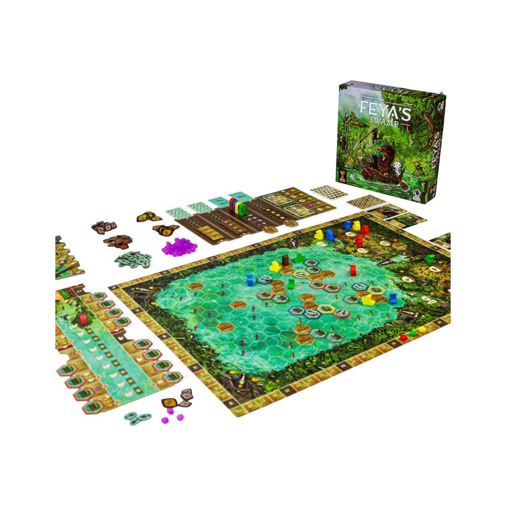 Board Game The Swamps of Feya (German Version)