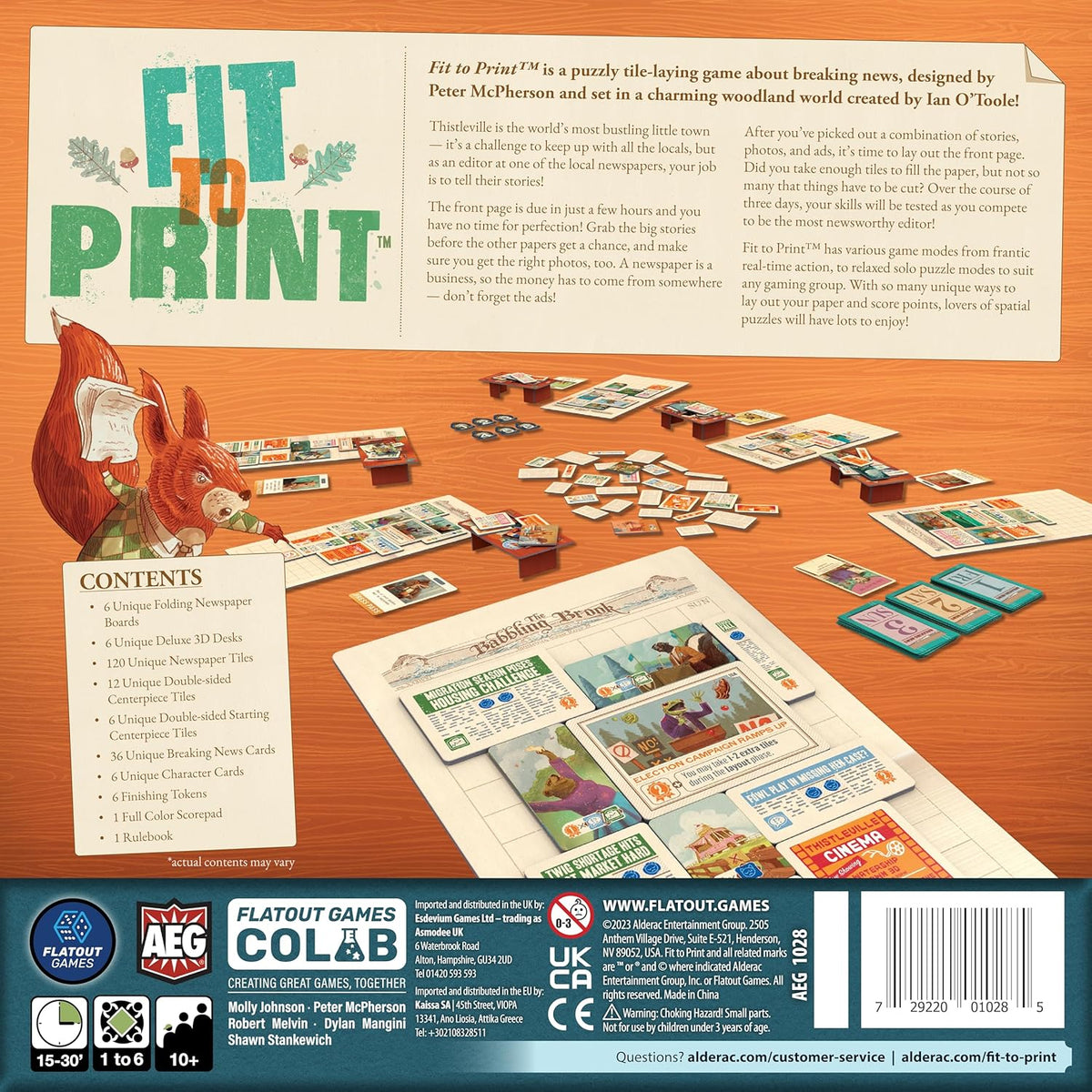 Board Game Fit to Print (English Version)