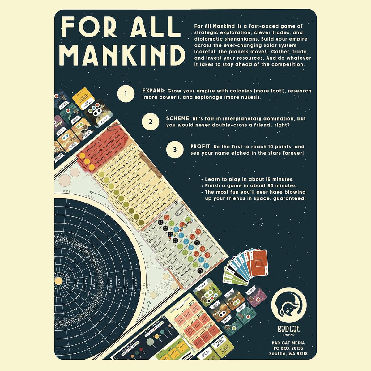 Board Game For All Mankind (English Version)