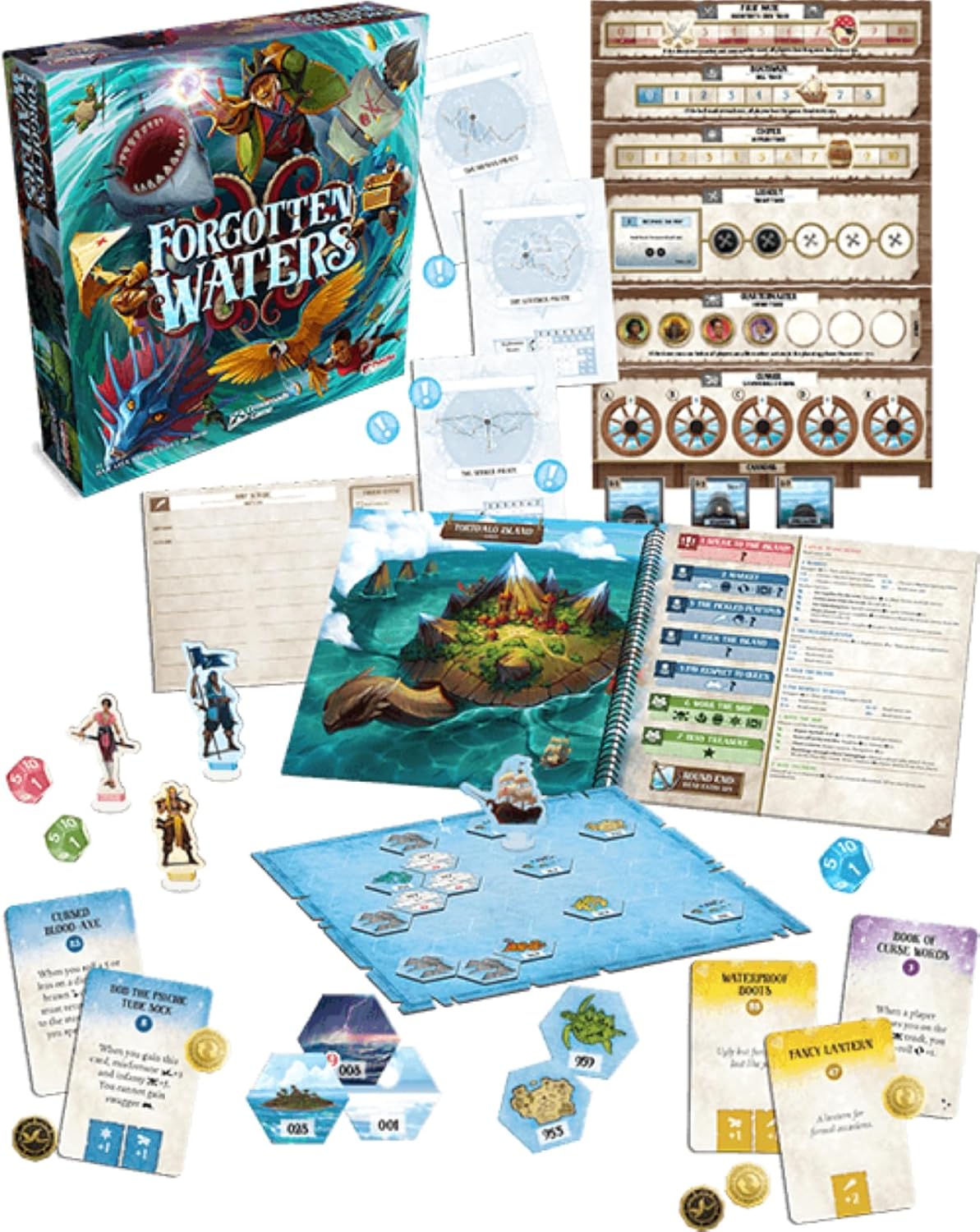 Brettspiel Forgotten Waters (Englische Version)