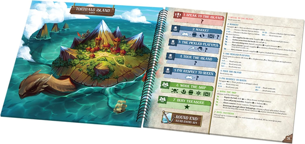 Brettspiel Forgotten Waters (Englische Version)