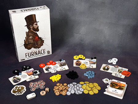 Brettspiel Furnace. Das Zeitalter der Industrialisierung (Deutsche Version)
