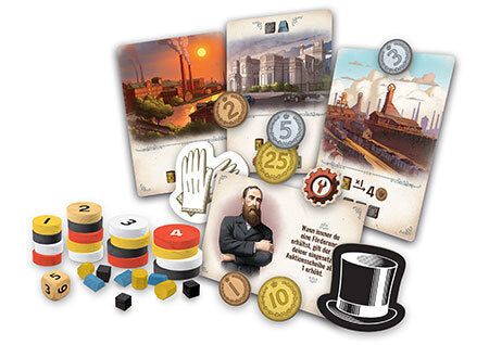 Brettspiel Furnace. Das Zeitalter der Industrialisierung (Deutsche Version)