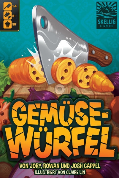Jeu de société "Gemüsewürfel" (version allemande)