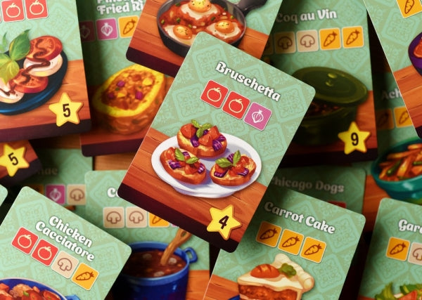 Vegetable Cubes Board Game (German Version)