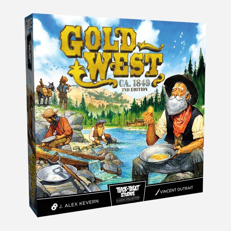Brettspiel Gold West. Second Edition (Englische Version)