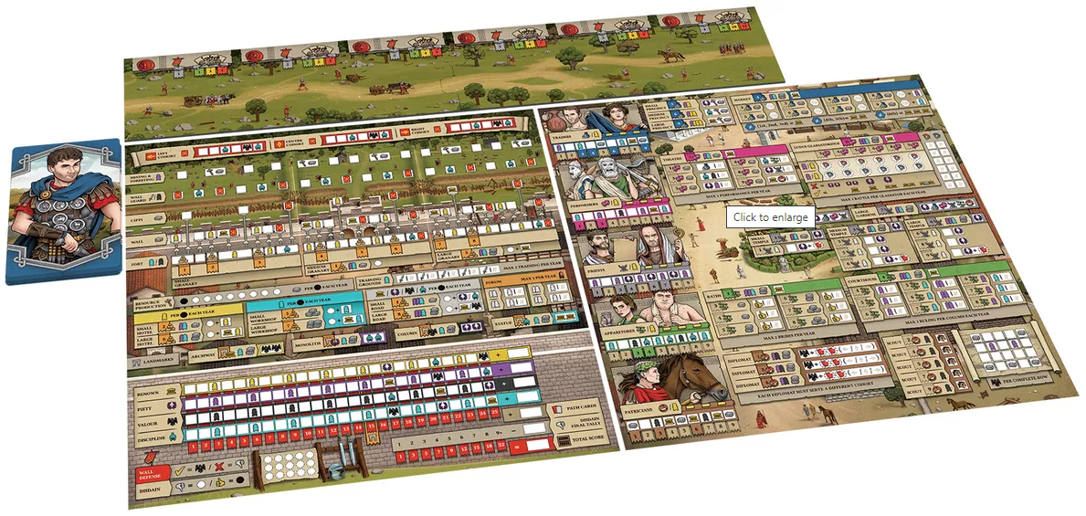 Board Game Hadrian's Wall (English Edition)