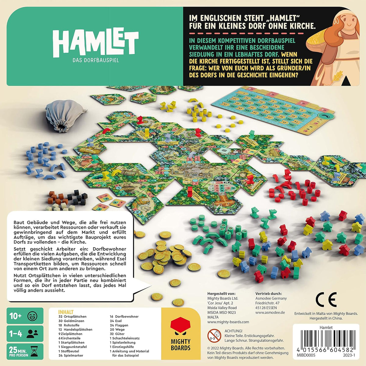 Brettspiel Hamlet. Das Dorfbauspiel (Deutsche Version)