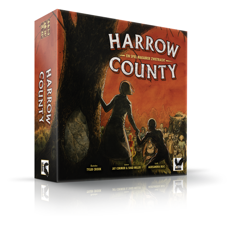 Board game Harrow County. The Game of Gothic Conflict (English Version)