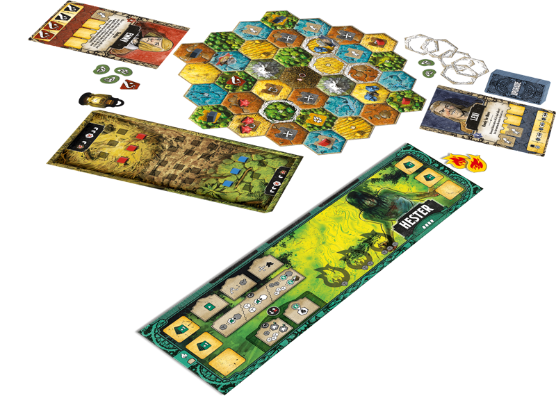 Board game Harrow County. The Game of Gothic Conflict (English Version)